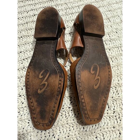 VTG Esprit Fisherman Sandals Y2K Leather Strappy Brazil Womens Size 8 Brown - Picture 5 of 9